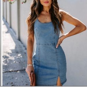Vici denim dress